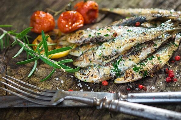 Fish in a man's diet is an important product for lasting potency