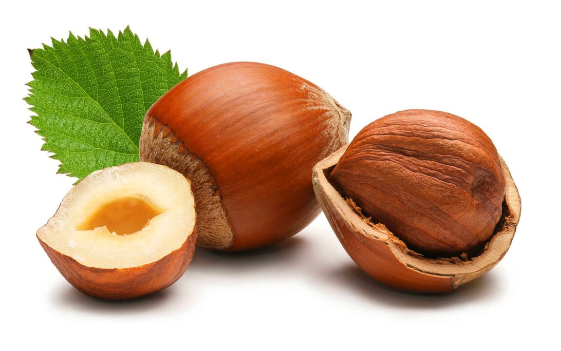 hazelnut for potency